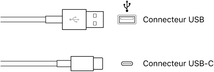 Figure. Illustration de connecteur USB