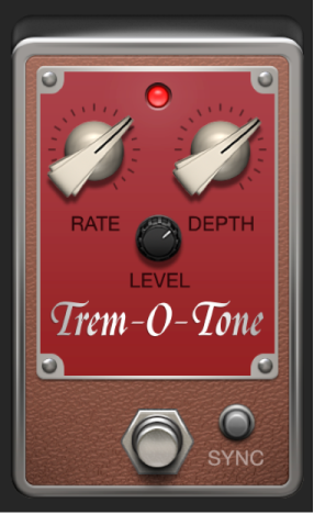 図。「Trem-O-Tone」ストンプボックスウインドウ。