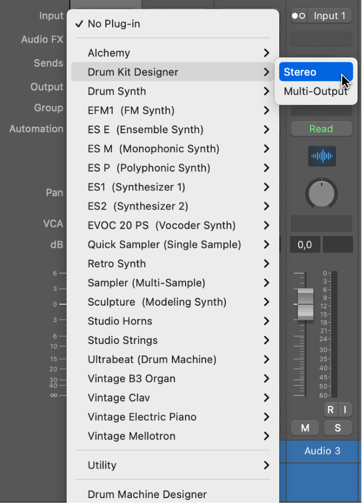 Channel strip controls in Logic Pro for Mac - Apple Support