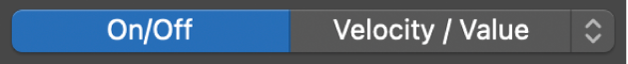 Edit Mode selector in the Step Sequencer menu bar.