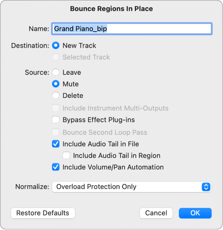 These tweaks remove the page bounce effects from Control