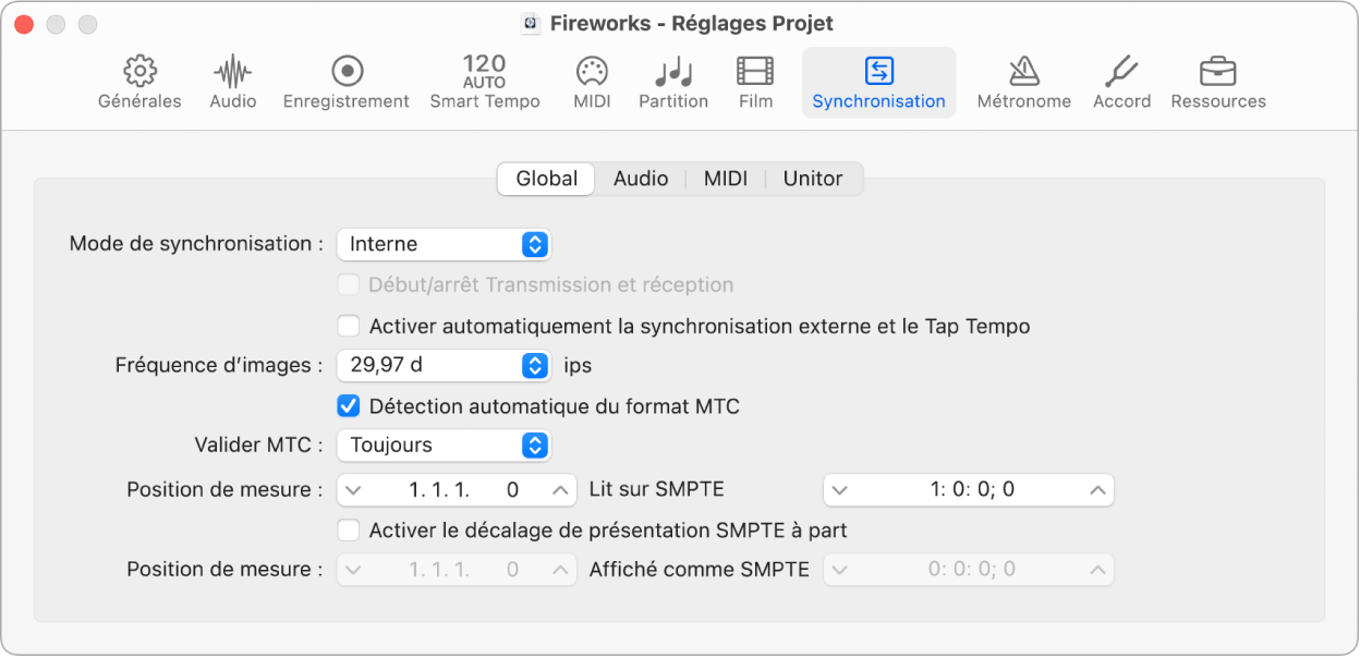 Utilisation des marqueurs de scène de film dans Logic Pro for Mac –  Assistance Apple (CA)