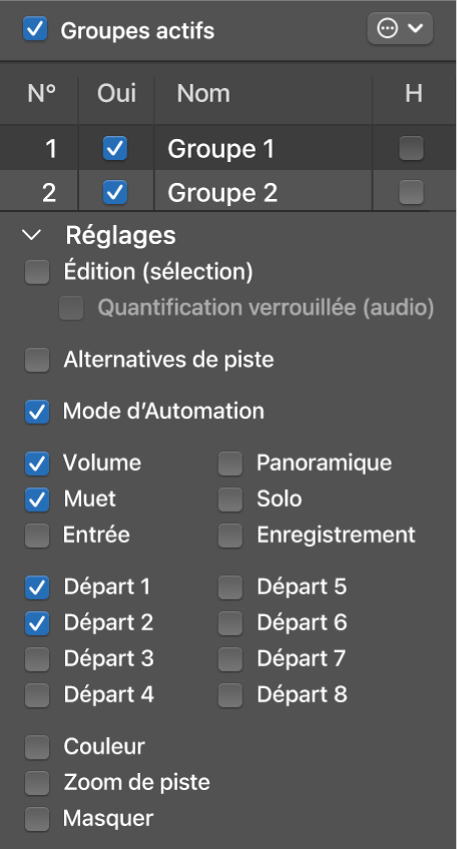 Modification des marqueurs dans Logic Pro for Mac - Assistance Apple (FR)