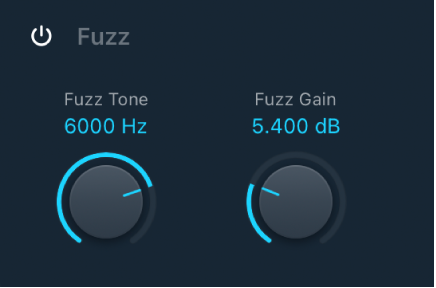 Figure. Fuzz parameters.