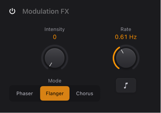 Figure. Vintage Clav Modulation FX parameters.