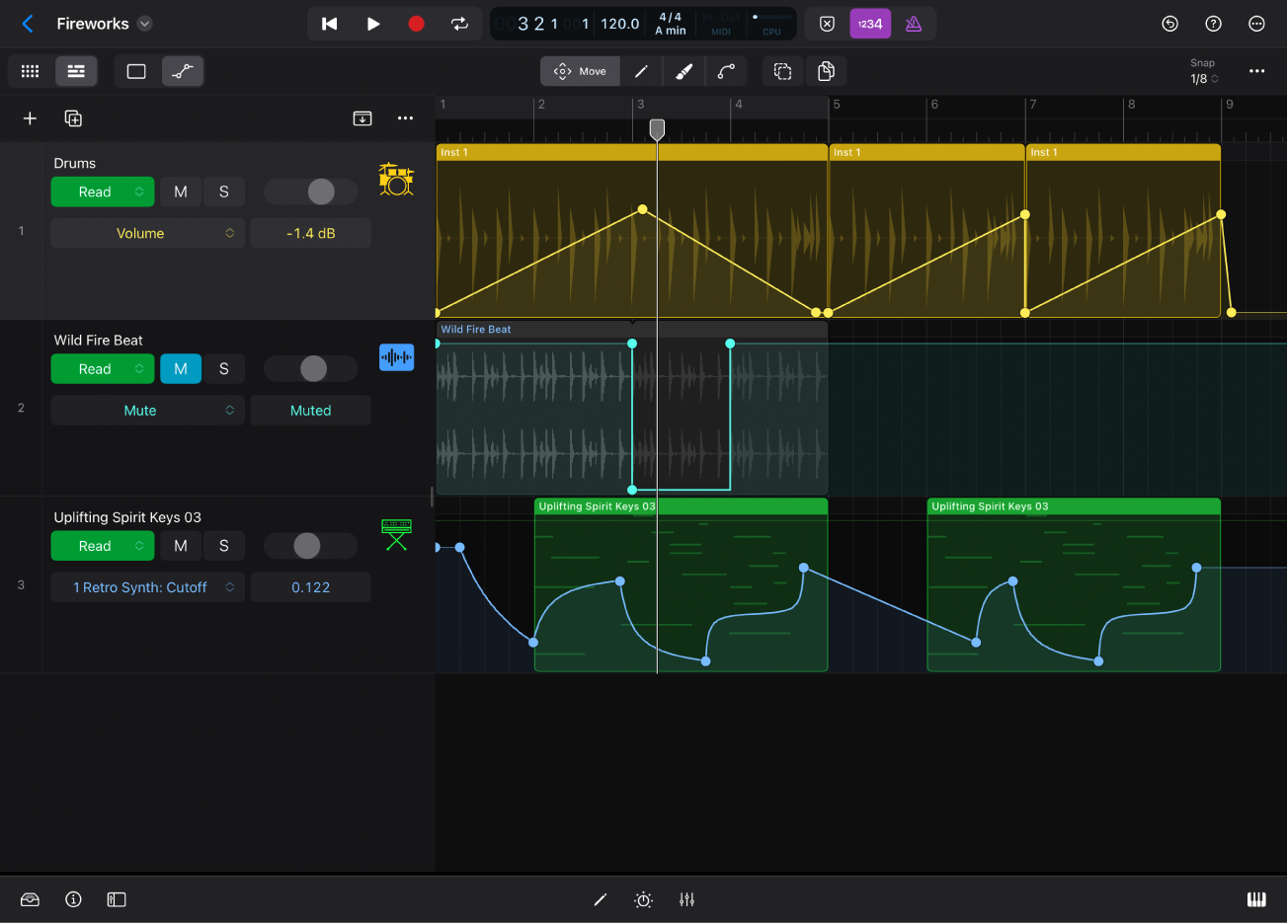 Drum Synth Snares and Claps in Logic Pro for Mac - Suporte da Apple (BR)