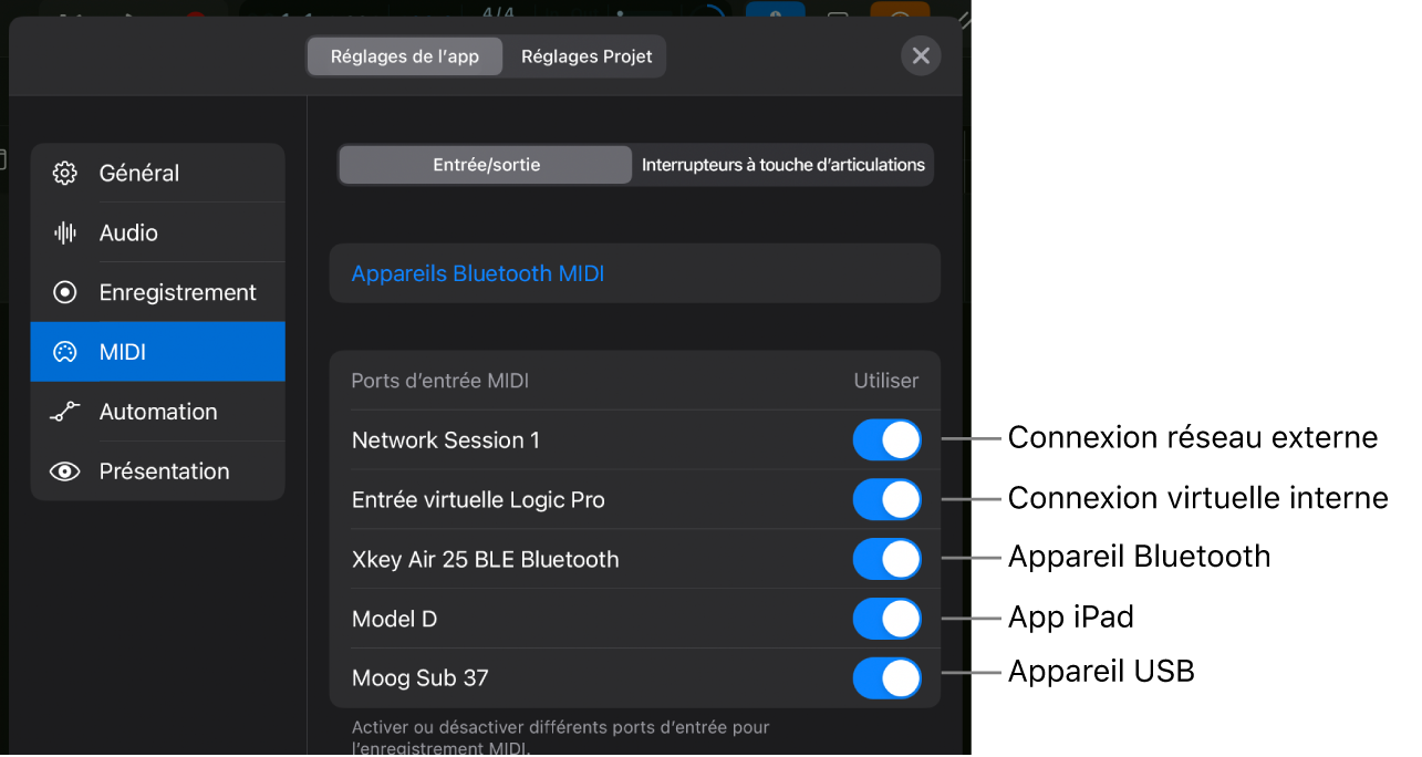 Définir des points de début et de fin d'un projet de Logic Pro for Mac –  Assistance Apple (CA)