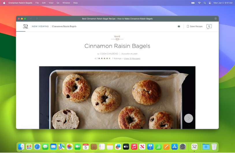 En Safari-webbapp.