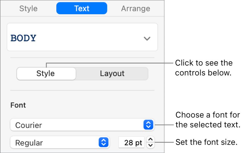 In Notes Master View: Quick Font Resize for All Notes!