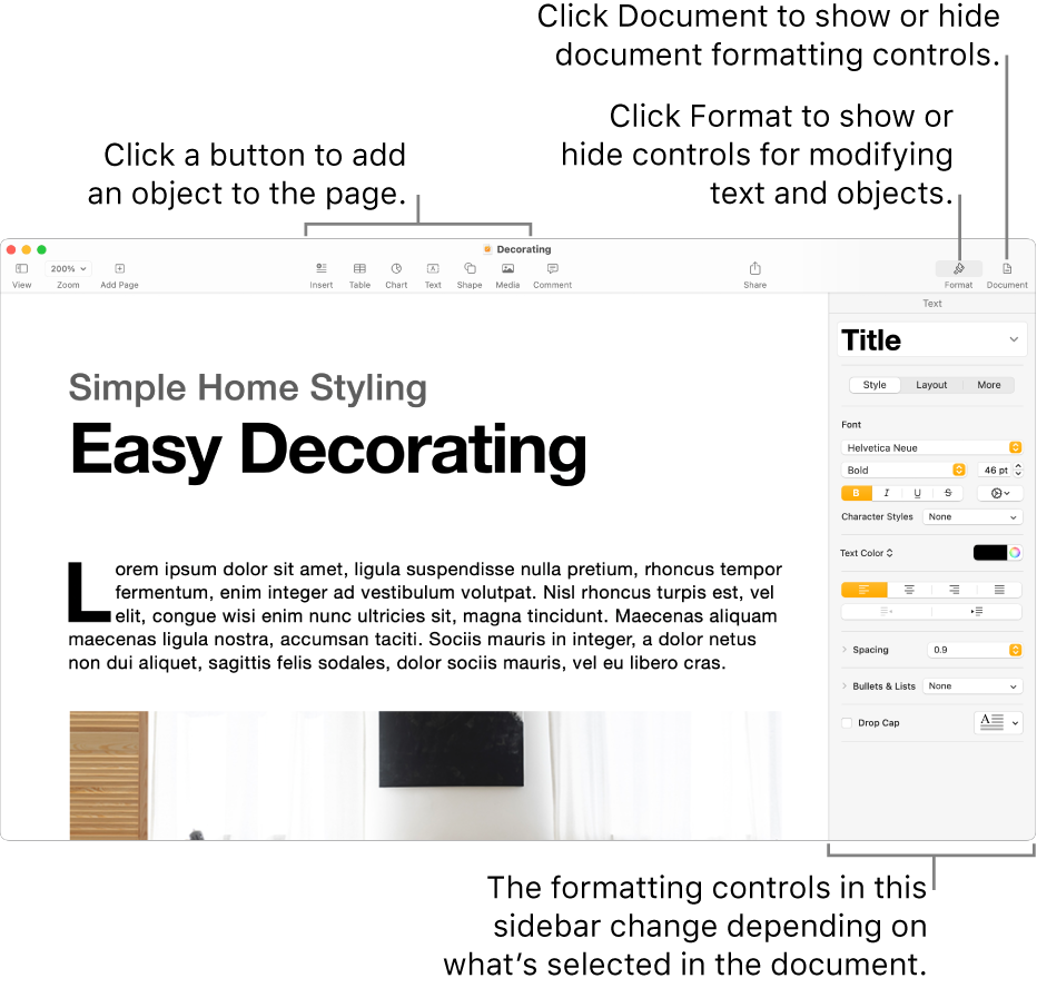 Set paper size and orientation in Pages on Mac - Apple Support