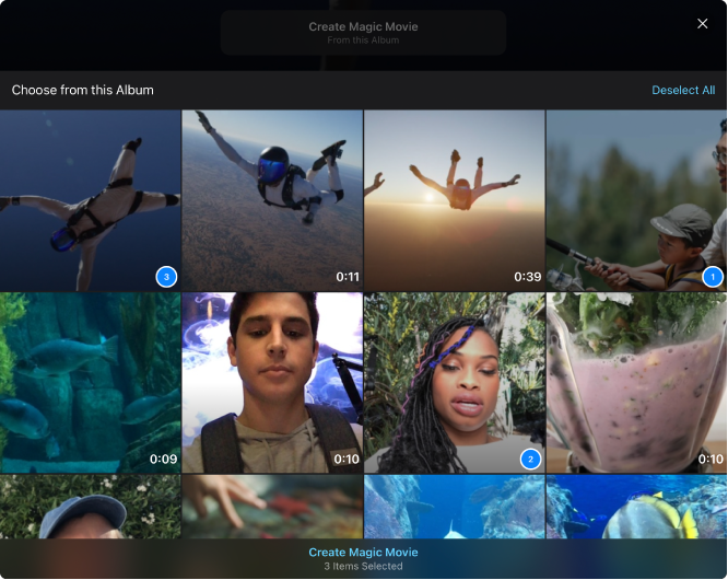 Trim and arrange videos and photos in iMovie - Apple Support