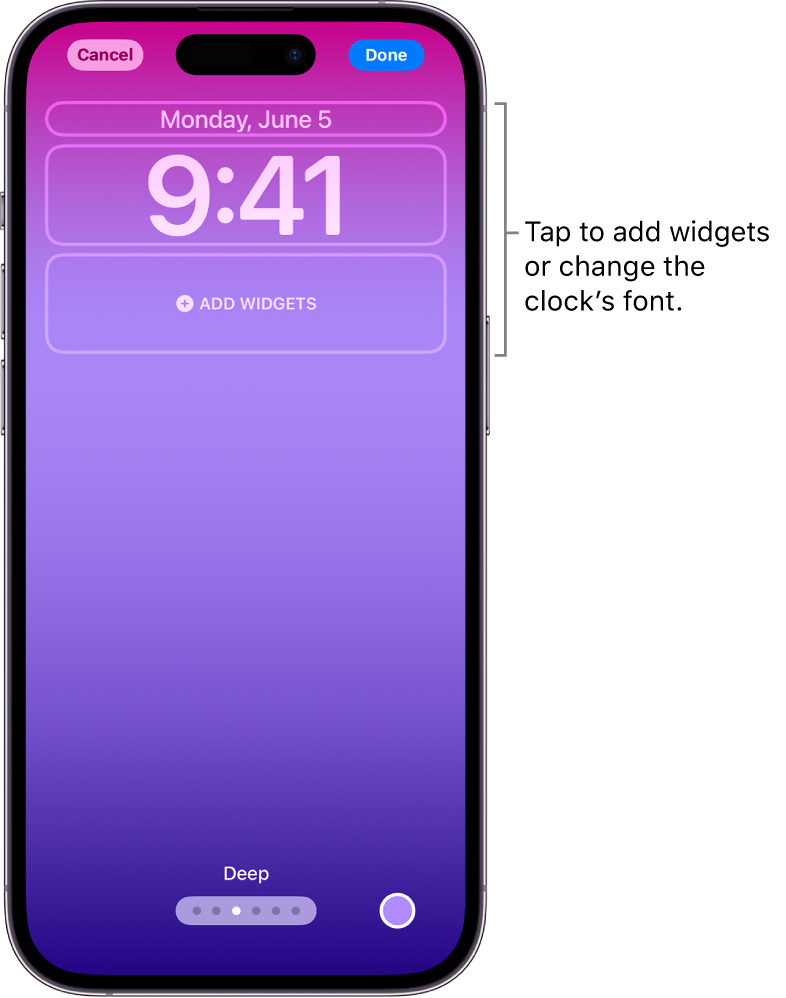Create a custom iPhone Lock Screen Apple Support (UK)