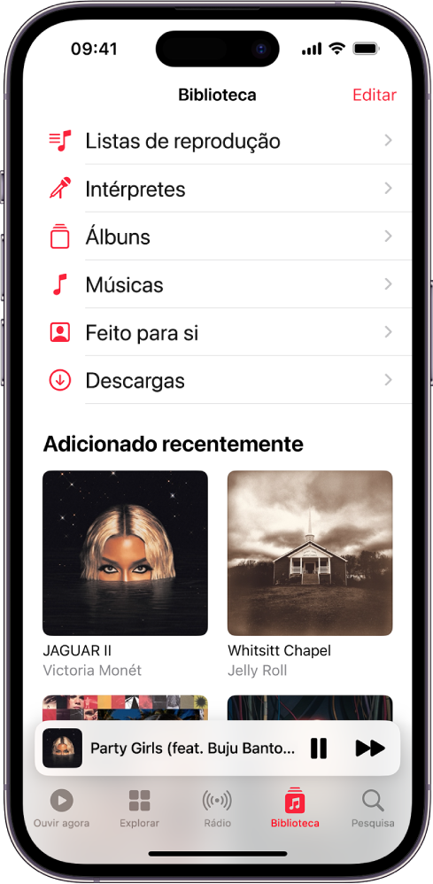 Como manter a música do  a tocar em segundo plano no iPhone