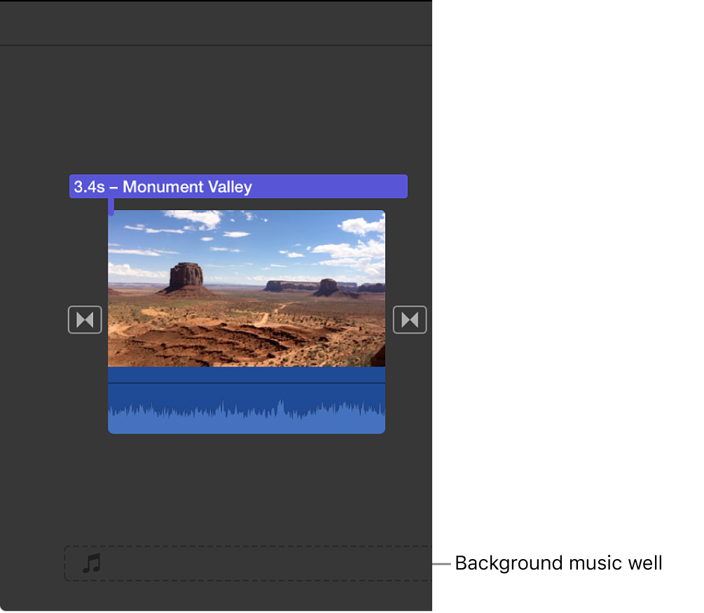 Change the background of a clip in iMovie - Apple Support