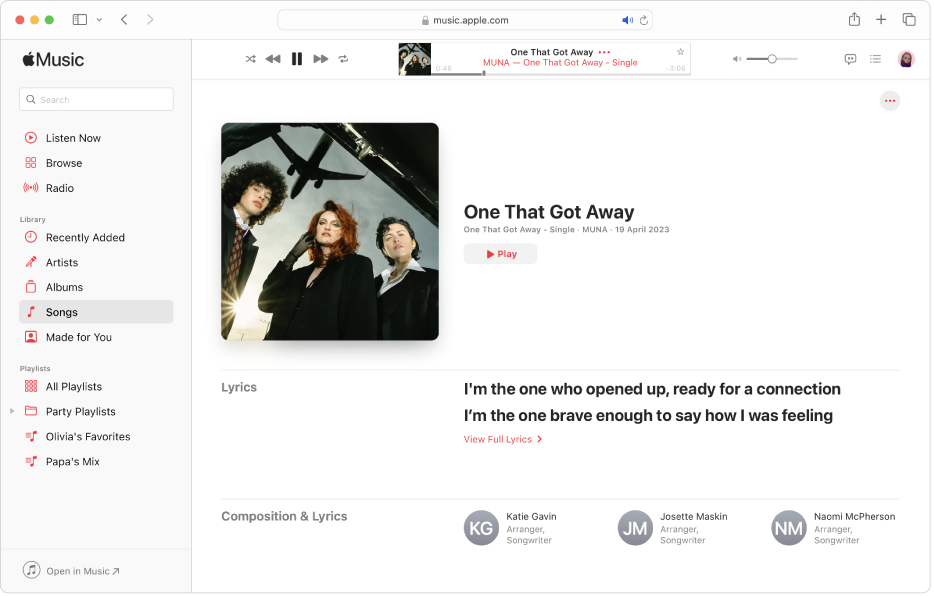 See lyrics in Apple Music on your Android - Apple Support