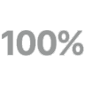 Porcentagem da bateria mostrando 100%