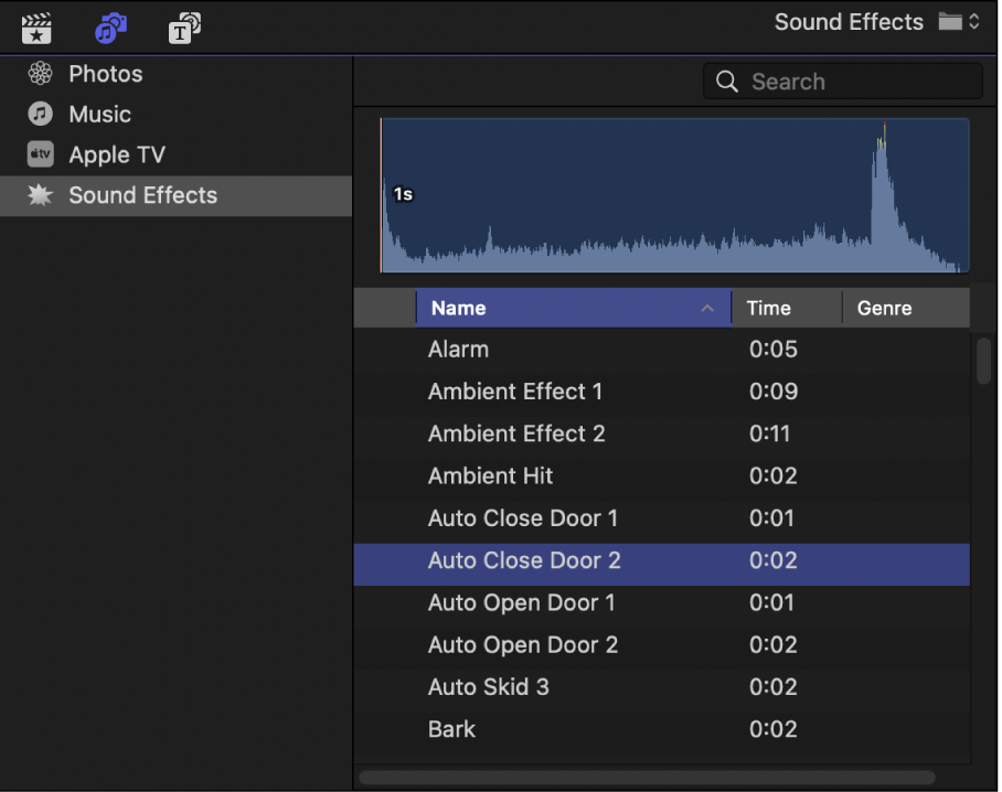 FCPX Tutorial 10  Audio Library 