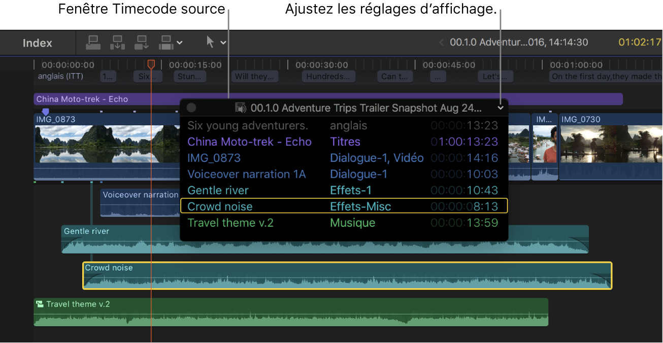 Décalage de la position d'un effet de suivi dans Final Cut Pro pour Mac -  Assistance Apple (FR)