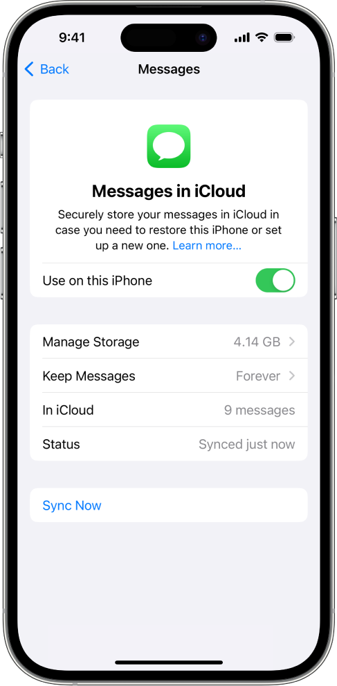 Отключение функции «Фото iCloud»