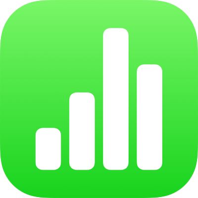 Icono de la app Numbers para iCloud.