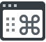 the Command key icon