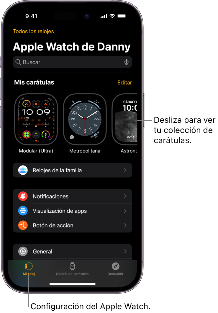 App caratulas best sale apple watch