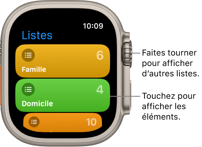 Répondre au téléphone sur l'Apple Watch Ultra - Assistance Apple