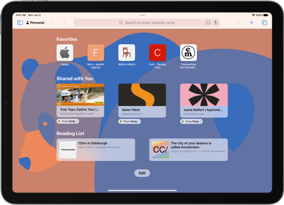 macOS Safari wallpapers optimized for iPhone, iPad, desktop
