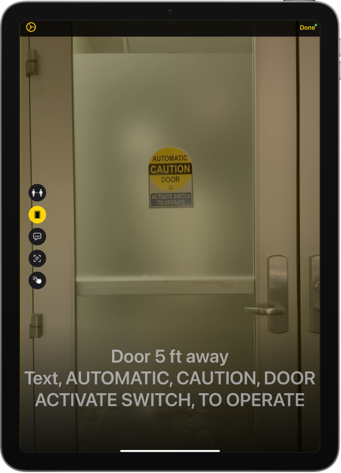 Detect doors around you using Magnifier on iPad Apple Support (AU)