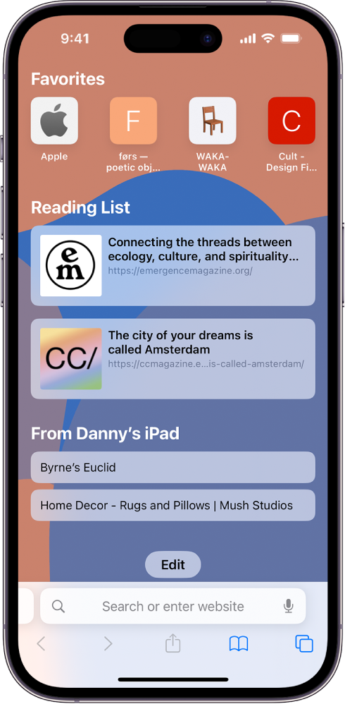 Home Screen bookmarks - Apple Community