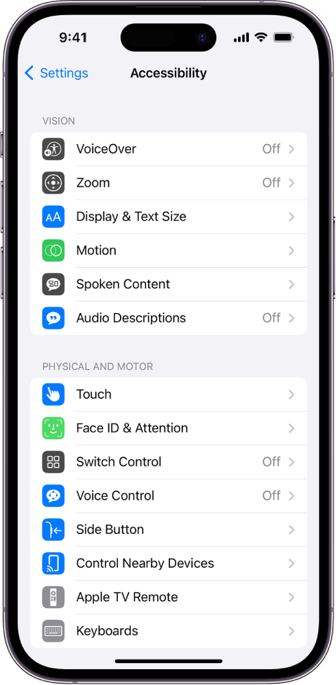 Use display and text size preferences on your iPhone, iPad, and iPod touch  - Apple Support (PH)