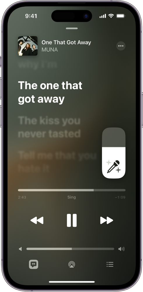 See lyrics and sing in Apple Music on your iPhone or iPad – Apple