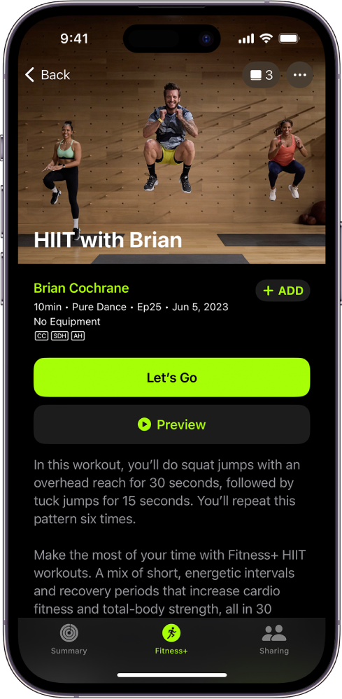 フィットネスプラスiPhone