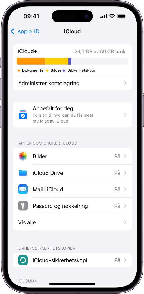 Hold Filene Dine Automatisk Oppdatert På IPhonen Og Datamaskinen Din ...