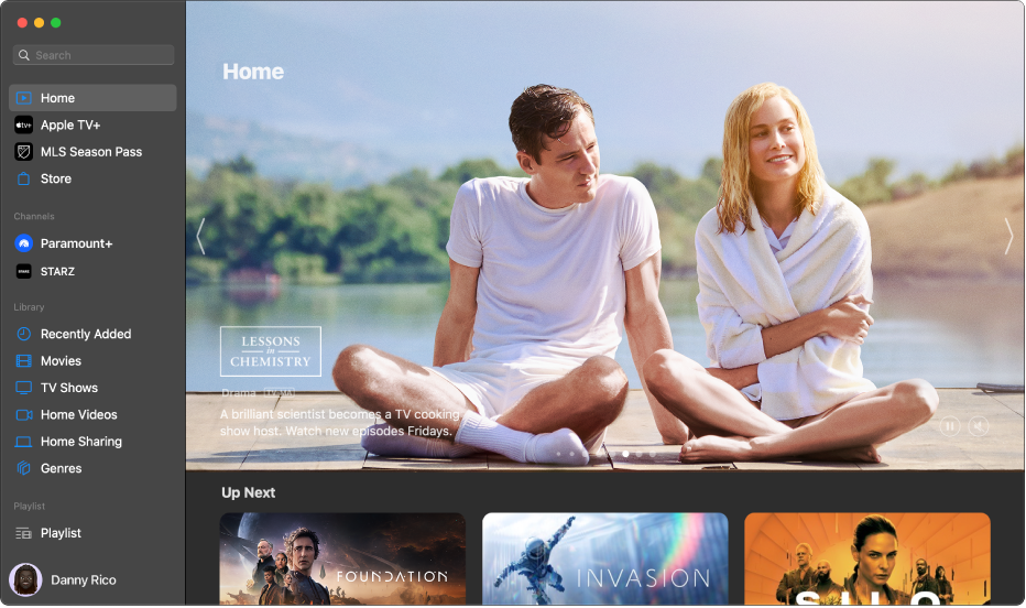 Explore Watch Now in the Apple TV app on Mac - Apple Support