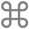 Komentonäppäimen symboli