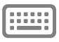 een toetsenbordsymbool