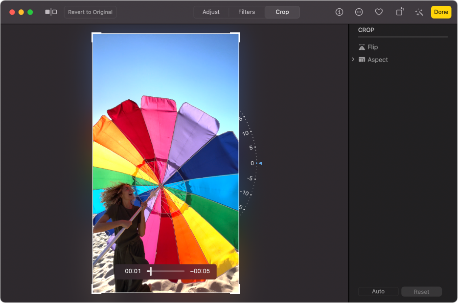 Change and enhance a video in Photos on Mac - Apple Support