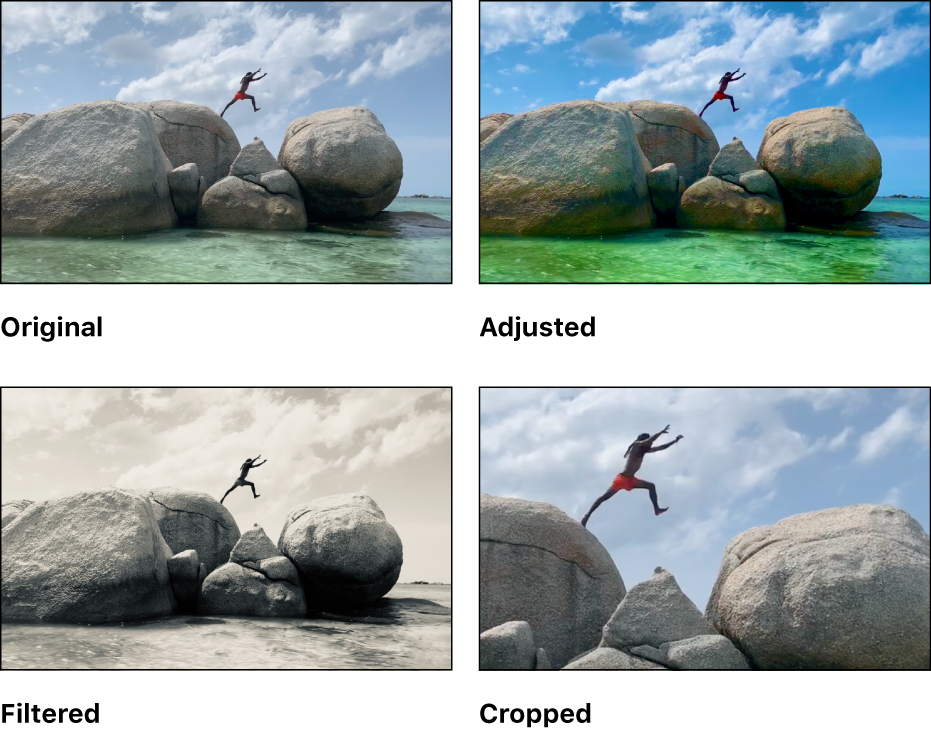 Change and enhance a video in Photos on Mac - Apple Support