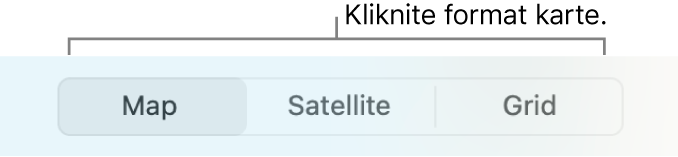 Tipke Karta, Satelit i Mreža.