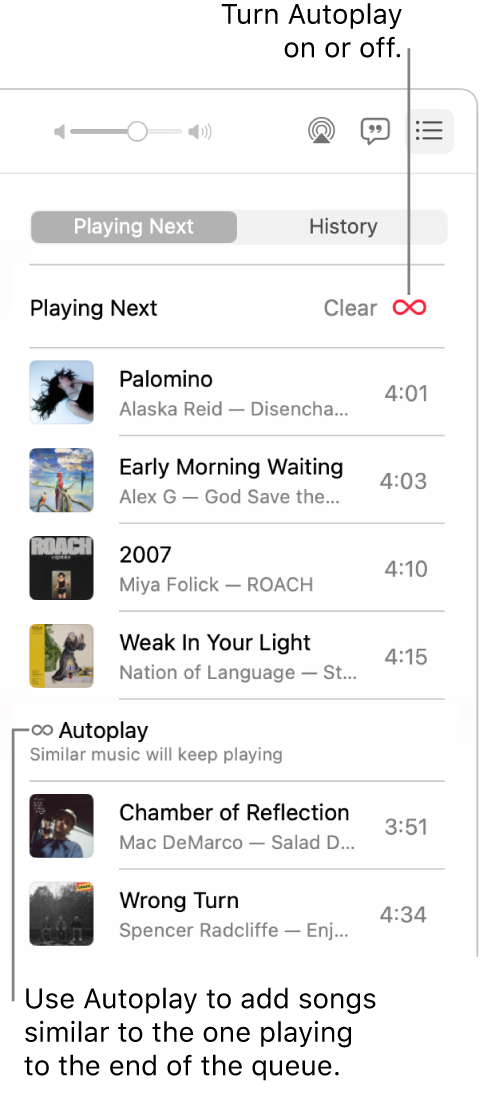 Add music to your queue to play next on your iPhone, iPad, iPod touch, or  Android device - Apple Support