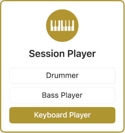 Ilustración. Se está seleccionado el botón “Session Player” en el cuadro de diálogo “Nuevas pistas”.
