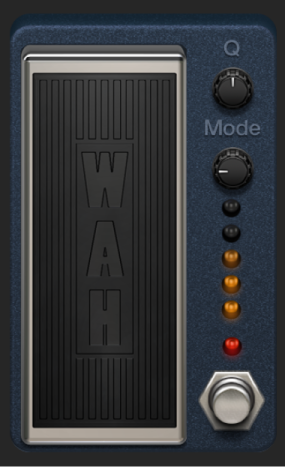 図。「Modern Wah」ストンプボックスウインドウ。