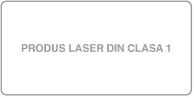 Eticheta de produs laser din Clasa 1.