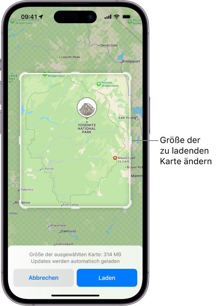 Laden von Offline-Karten auf dem iPhone - Apple Support (CH)