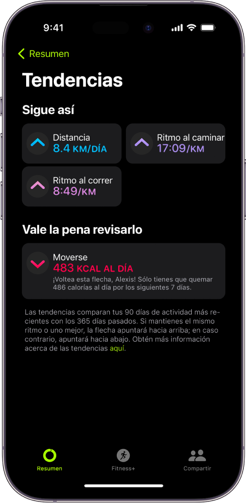 Compartir actividad apple 2025 watch con iphone