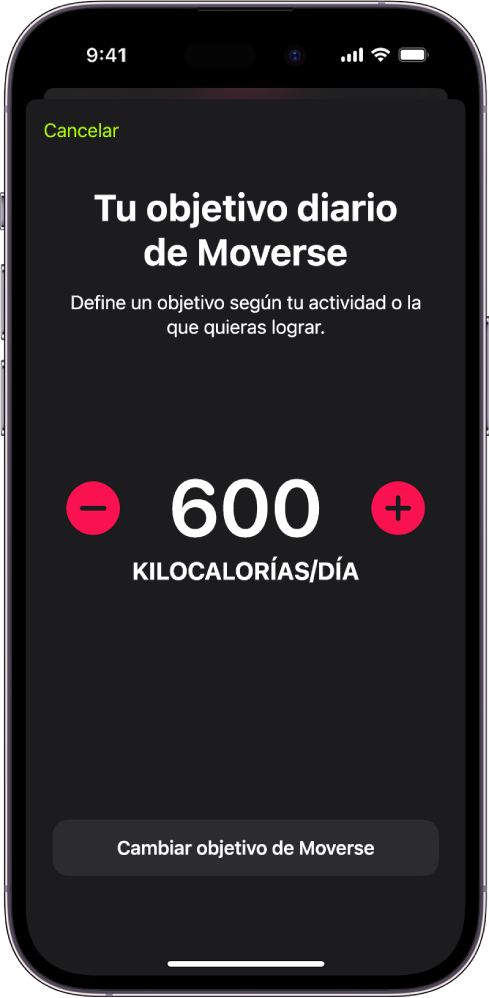 Como modificar las online calorias en apple watch