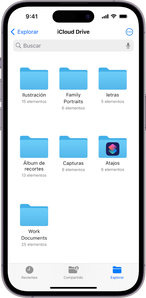 Modificar archivos, carpetas y descargas en Archivos en el iPhone - Soporte  técnico de Apple (US)
