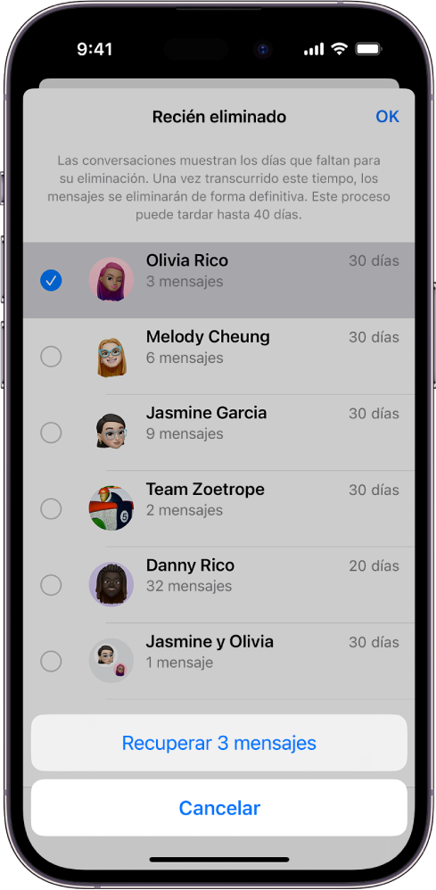 Recuperar mensajes eliminados en el iPhone Soporte t cnico de