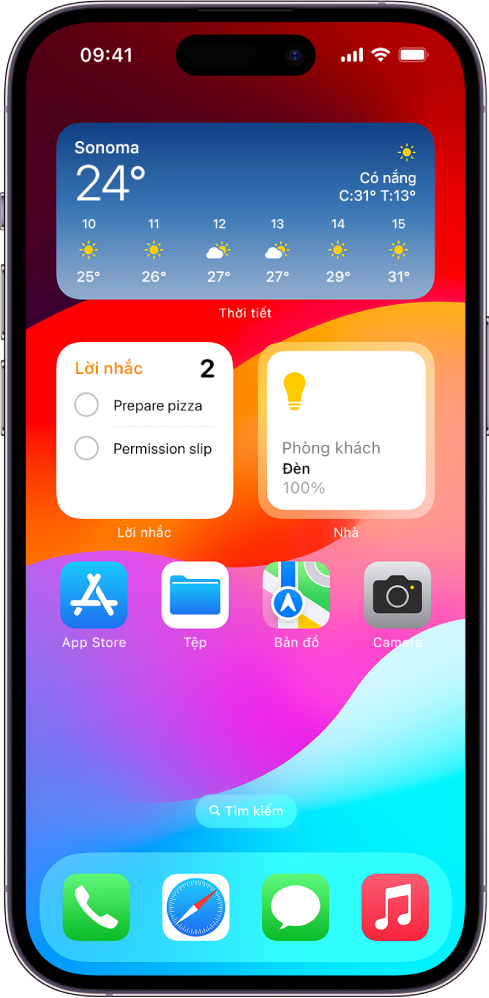 Hướng dẫn tùy biến màn hình khóa trên iOS 16 với widget tiện ích, phôn Táo  Vàng Mobile